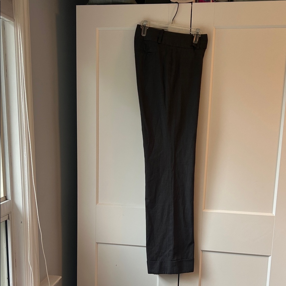 Banana Republic Women’s Charcoal Grey Martin Fit Dress Pants in Size 4